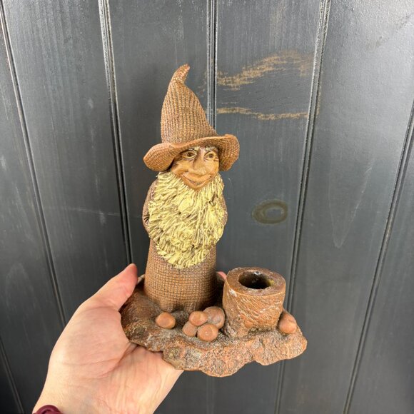 Vintage Gentlefolk Figurine Windridge House Darren Perkins Gnome made in Canada - Picture 10 of 15